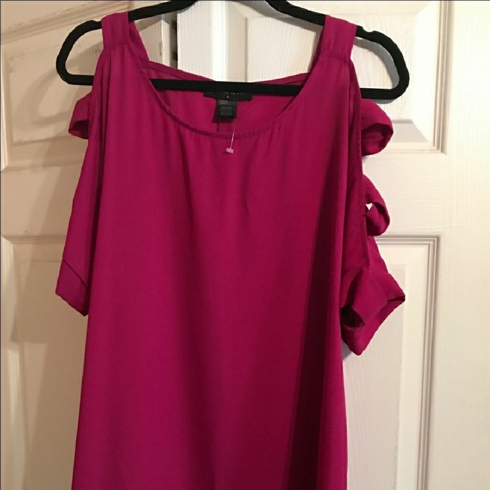 NWOT Fashion to Figure Pink Shirt
